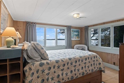 Orleans Cape Cod vacation rental - Second floor Queen bedroom with views of the water