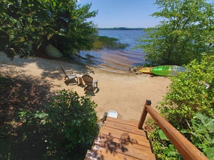 On Snipatuit Pond, Rochester MA vacation rental - Beach
