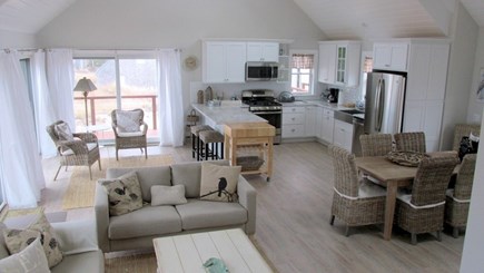 Eastham Cape Cod vacation rental - Living Room - Kitchen - Dining