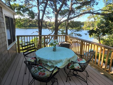 Eastham Cape Cod vacation rental - Deck with patio furniture