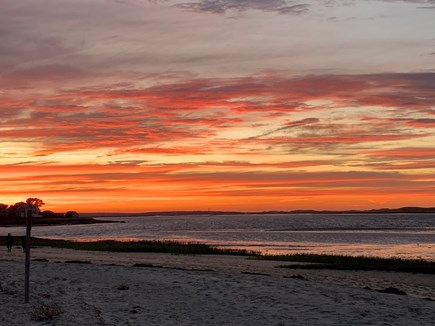 Barnstable Cape Cod vacation rental - Steps to see the sunset at Millway Beach