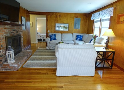 Barnstable Cape Cod vacation rental - Living room view from dining area