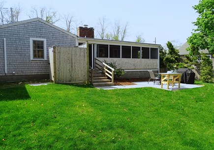 Barnstable Cape Cod vacation rental - Spacious back yard