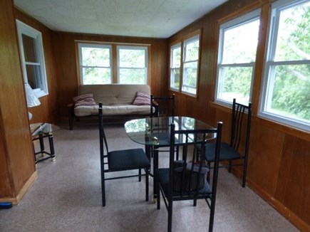 Dennis Cape Cod vacation rental - Enclosed porch with Futon