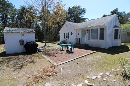 Wellfleet Cape Cod vacation rental - Patio With Outdoor Dining and Gas Grill