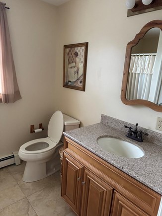Harwichport Cape Cod vacation rental - First Floor Bathroom (with walk in shower)