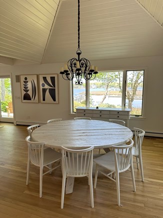 New Seabury, Mashpee Cape Cod vacation rental - Dining area with water view