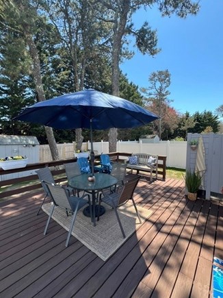 Dennis Port Cape Cod vacation rental - Large Outdoor Deck with Gas Grill