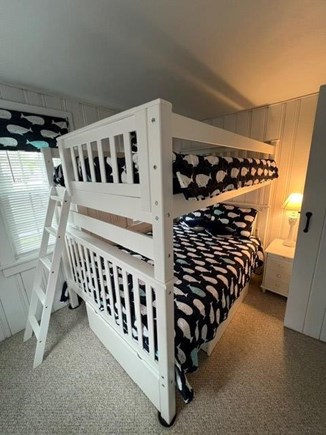 Dennis Port Cape Cod vacation rental - Bedroom 2 Queen Bunk Beds