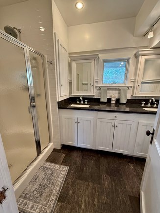 Pocasset Cape Cod vacation rental - Second floor full bath with double sinks