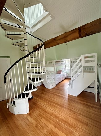 Pocasset Cape Cod vacation rental - Double bunkers (4 twins) and stairs to third floor
