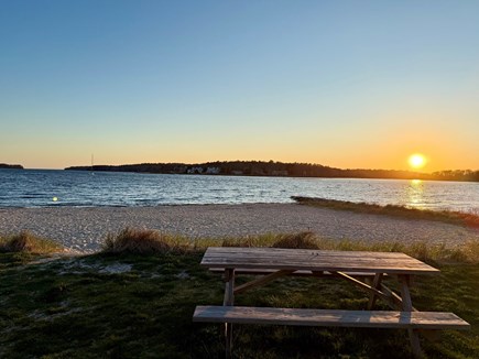Pocasset Cape Cod vacation rental - Barlow’s Landing Beach. Boat launch & fishing to left.