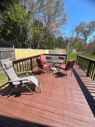 Hyannis Cape Cod vacation rental - Deck- Backyard