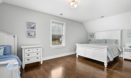East Sandwich Cape Cod vacation rental - Bedroom #4, private bathroom, 1 Queen + 2 twins
