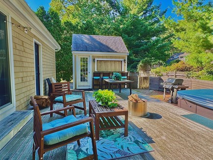 Osterville Cape Cod vacation rental - Tiki Bar and Hot Tub!