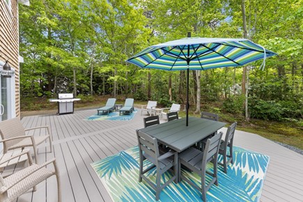 Dennis Cape Cod vacation rental - Brand-new TimberTech deck