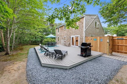 Dennis Cape Cod vacation rental - Huge new deck and outdoor shower