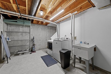 Dennis Cape Cod vacation rental - Laundry room in basement