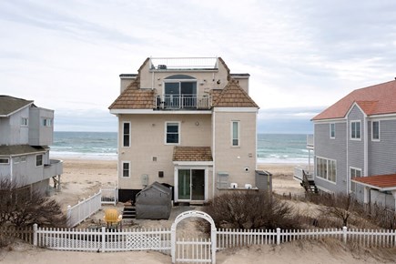 Plymouth, White Horse Beach MA vacation rental - Private deck off master with stunning ocean views!