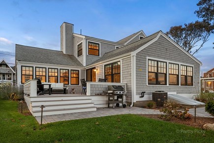 West Yarmouth Cape Cod vacation rental - Back deck