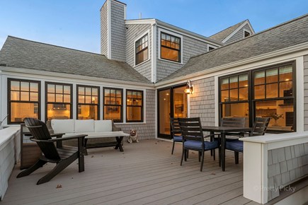 West Yarmouth Cape Cod vacation rental - Back Deck