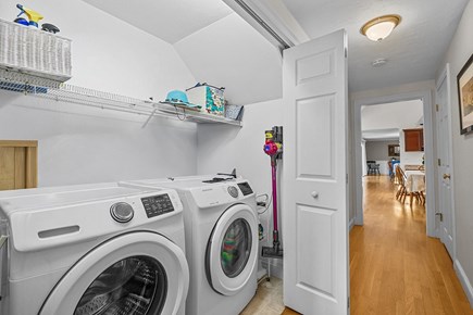 Barnstable Cape Cod vacation rental - Laundry Room in the hall