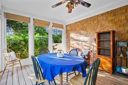 Barnstable Cape Cod vacation rental - Screened in porch
