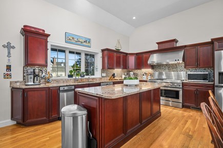 Barnstable Cape Cod vacation rental - Large kitchen for the family to gather