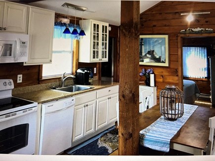 South Yarmouth Bass River Cape Cod vacation rental - Open  floor plan Kitchen, Livingroom