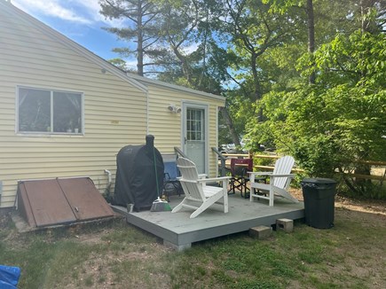 East Wareham MA vacation rental - Sit on Deck with some Charcoal grill
