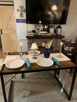 East Wareham MA vacation rental - Cozy dinners for two