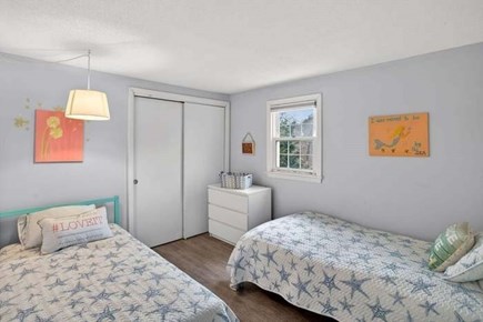 Dennis Cape Cod vacation rental - Bedroom #3 - on the 2nd floor. Two twin beds.