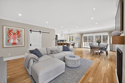 Harwich Cape Cod vacation rental - Get the whole group enjoying the living and dining room