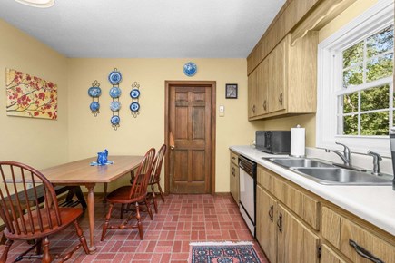 Centerville Cape Cod vacation rental - dinning table in kitchen