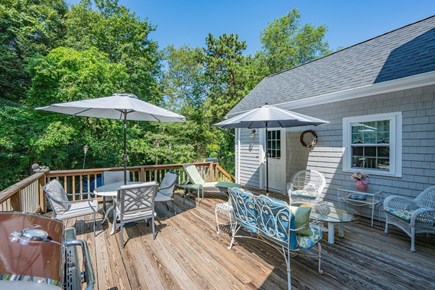 Centerville Cape Cod vacation rental - Deck with outdoor seating