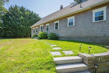 Centerville Cape Cod vacation rental - Walkway leading to front door