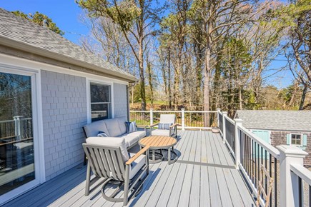 Eastham Cape Cod vacation rental - Seating area located on second floor balcony