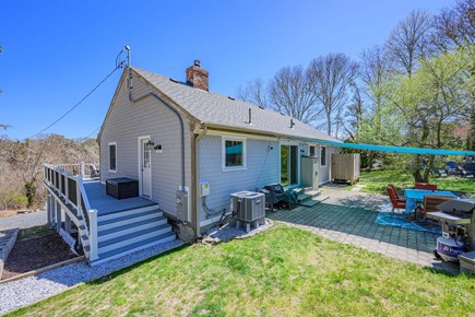 Eastham Cape Cod vacation rental - View of back patio with outdoor dining