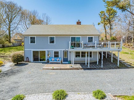 Eastham Cape Cod vacation rental - View of front yard with parking