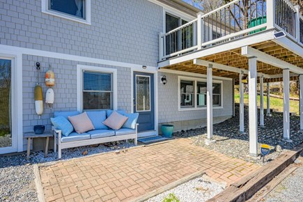 Eastham Cape Cod vacation rental - View of front  patio and balcony