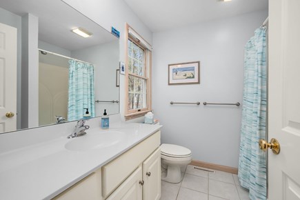 Dennis Cape Cod vacation rental - Bathroom 2: Full with shower- Ensuite to bedroom 3