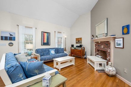 Dennis Cape Cod vacation rental - Family room with seating for the whole family