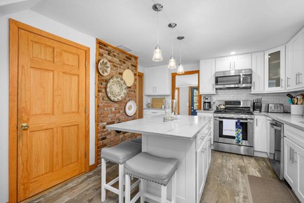 Osterville Cape Cod vacation rental - Fully kitchen equipped stainless steel appliances and island