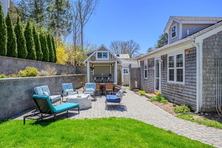Osterville Cape Cod vacation rental - Cozy backyard