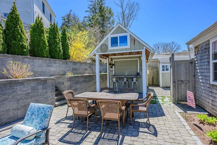 Osterville Cape Cod vacation rental - Outdoor dining table, ideal for meals and gatherings in the fresh air