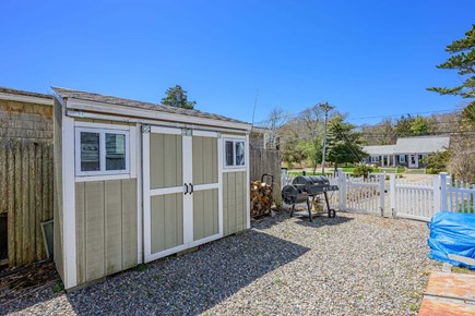 Osterville Cape Cod vacation rental - Shed stocked with beach chairs and a wagon for easy beach days.