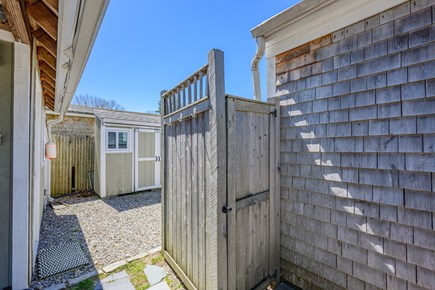 Osterville Cape Cod vacation rental - Enclosed outdoor shower, perfect for rinsing off after the beach.