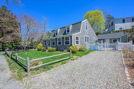 Osterville Cape Cod vacation rental - Stone driveway on both sides with parking for up to three cars comfortably