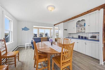 Bourne, Buzzards Bay Cape Cod vacation rental - Dining table with extra seating, offering a comfortable and flexible space