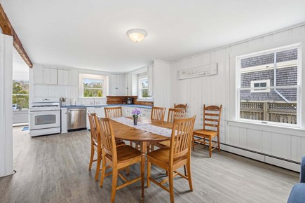 Bourne, Buzzards Bay Cape Cod vacation rental - Dining table with extra seating